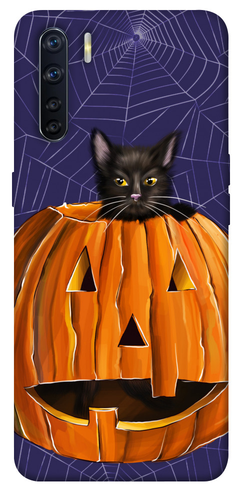 

Чехол Cat and pumpkin для Oppo A91 1424171