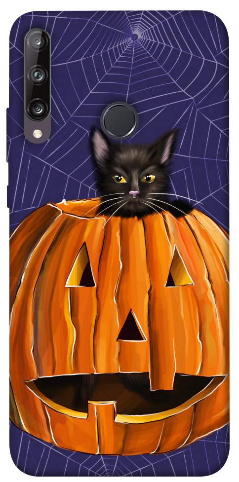 

Чохол Cat and pumpkin для Huawei P40 Lite E 1424174