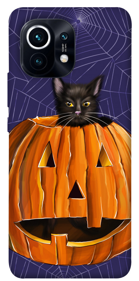 Чехол Cat and pumpkin для Xiaomi Mi 11