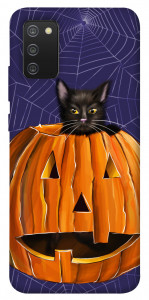Чехол Cat and pumpkin для Galaxy A02s
