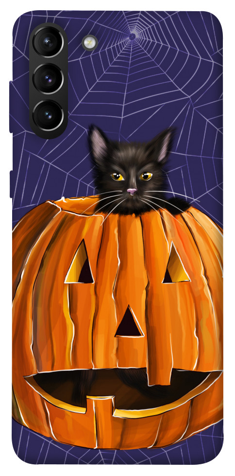 

Чехол Cat and pumpkin для Galaxy S21+ 1424185