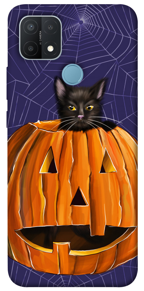 

Чохол Cat and pumpkin для Oppo A15 1424197