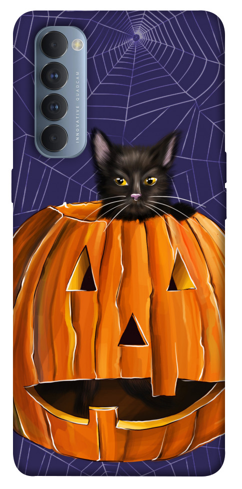 

Чохол Cat and pumpkin для Oppo Reno 4 Pro 1424199