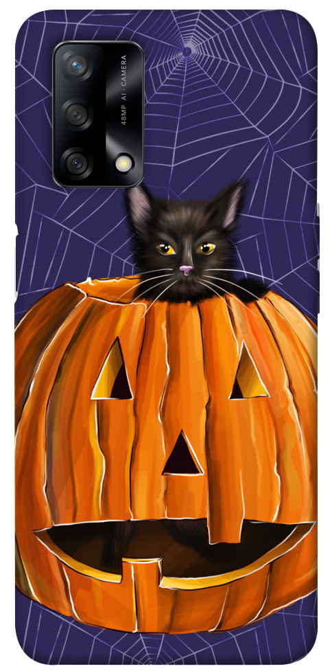 

Чехол Cat and pumpkin для Oppo A74 4G 1424206