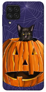 Чехол Cat and pumpkin для Galaxy A22 4G