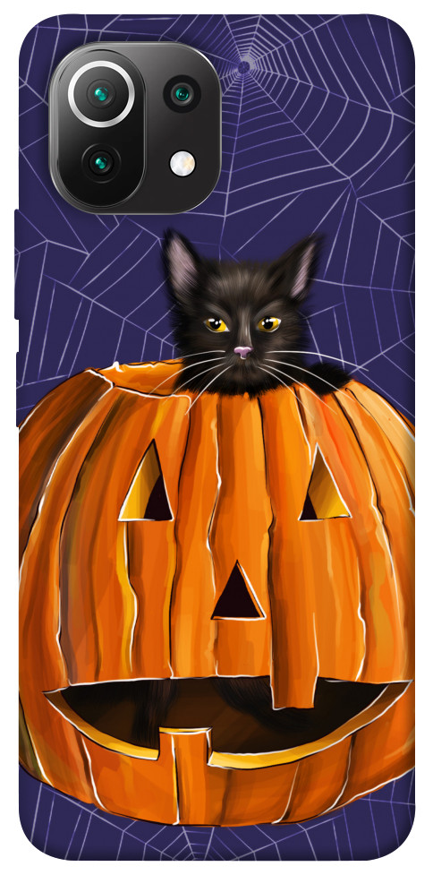 

Чохол Cat and pumpkin для Xiaomi Mi 11 Lite 1424208