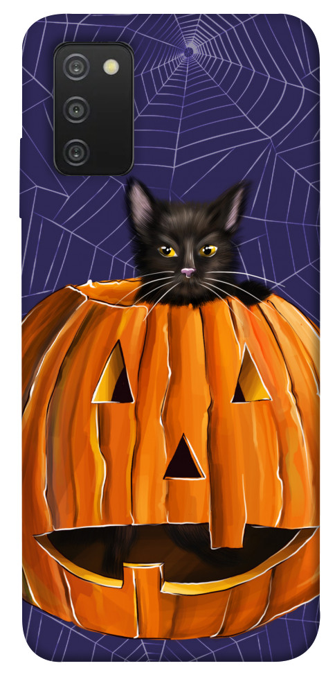

Чохол Cat and pumpkin для Galaxy A03s 1424211
