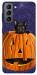 Чохол Cat and pumpkin для Galaxy S21 FE