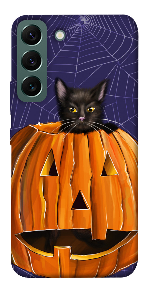 

Чехол Cat and pumpkin для Galaxy S22 1424228