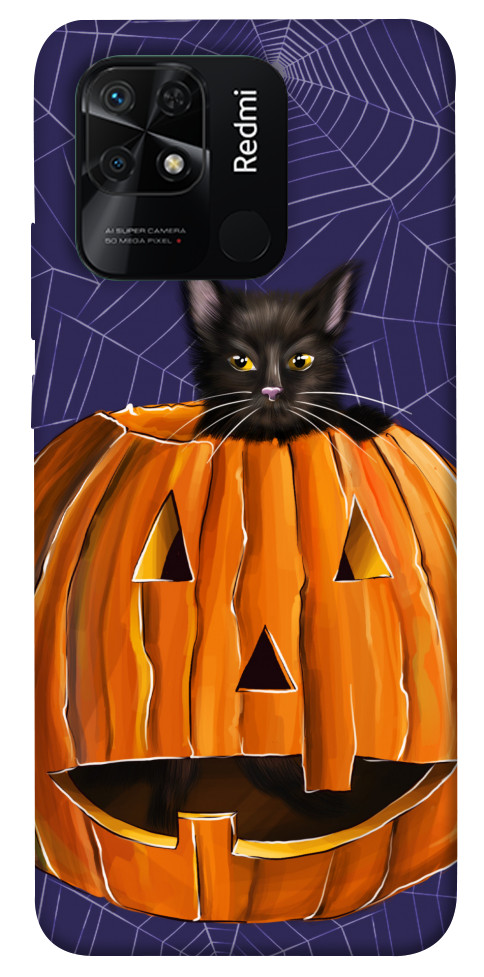 

Чехол Cat and pumpkin для Xiaomi Redmi 10C 1424235