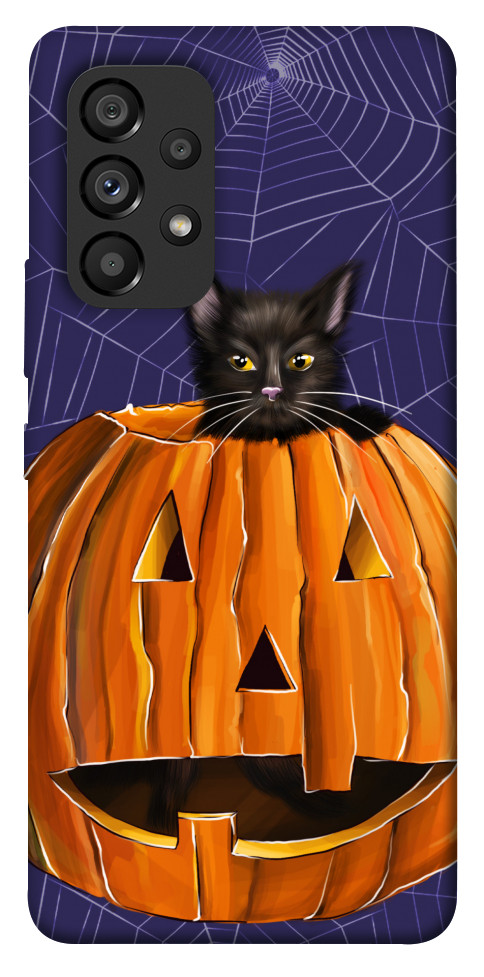

Чохол Cat and pumpkin для Galaxy A53 1424257