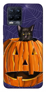 Чехол Cat and pumpkin для Realme 8