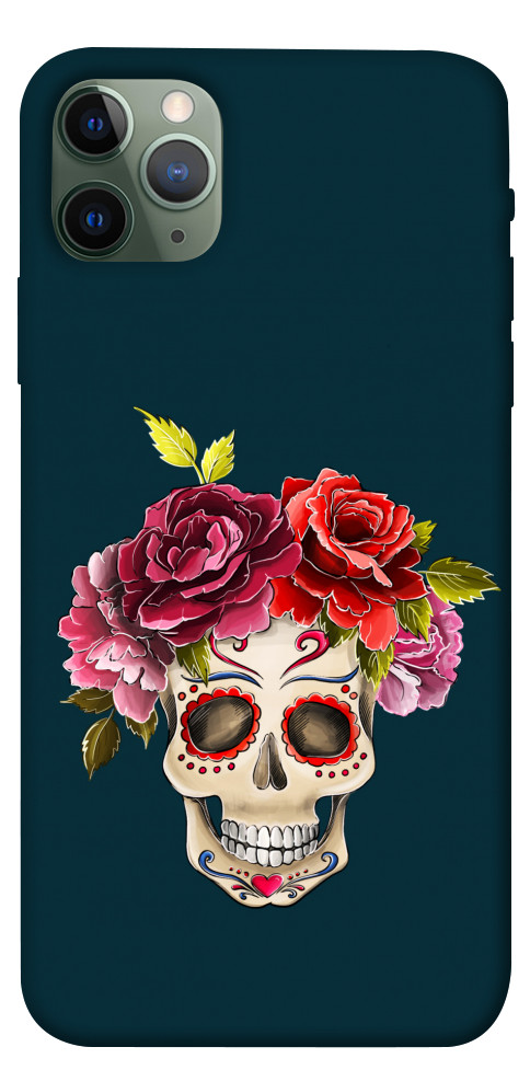 

Чехол Flower skull для iPhone 11 Pro Max 1424271