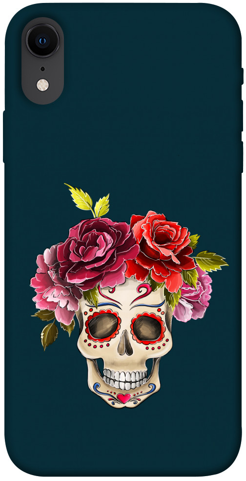 

Чохол Flower skull для iPhone XR 1424277