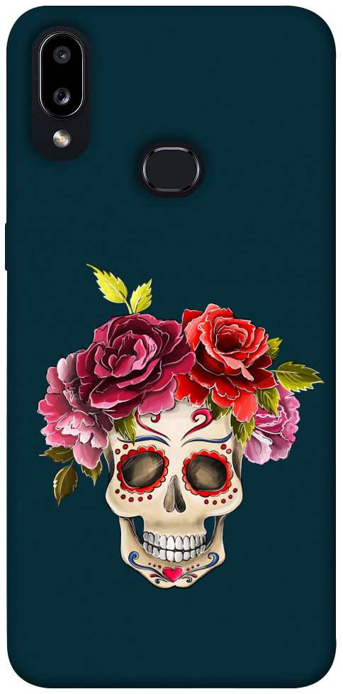 Чохол Flower skull для Galaxy A10s (2019)