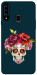 Чехол Flower skull для Galaxy A20s (2019)