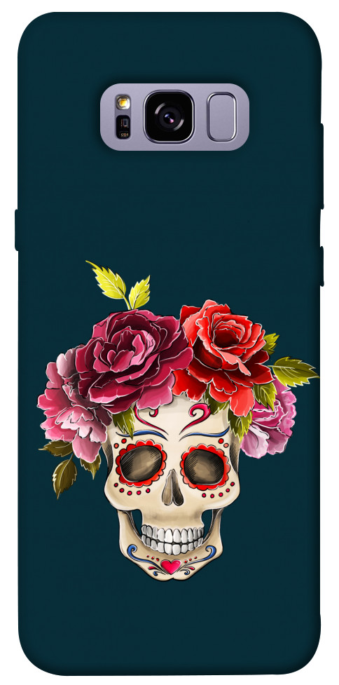 Чохол Flower skull для Galaxy S8+