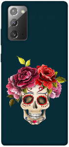 Чохол Flower skull для Galaxy Note 20