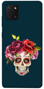 Чехол Flower skull для Galaxy Note 10 Lite (2020)