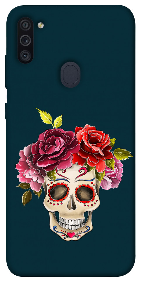 

Чехол Flower skull для Galaxy M11 (2020) 1424306