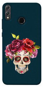 Чохол Flower skull для Huawei Honor 8X