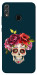 Чехол Flower skull для Huawei Honor 8X