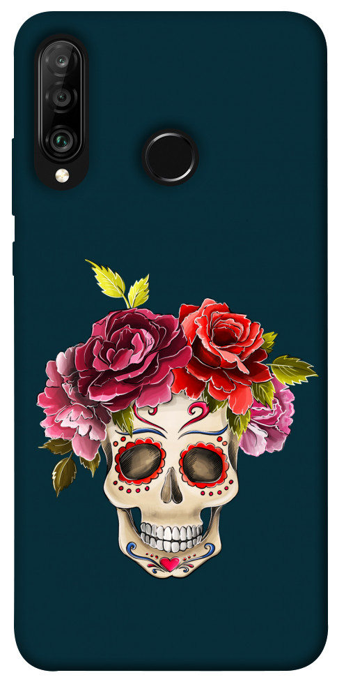 

Чохол Flower skull для Huawei P30 Lite 1424311