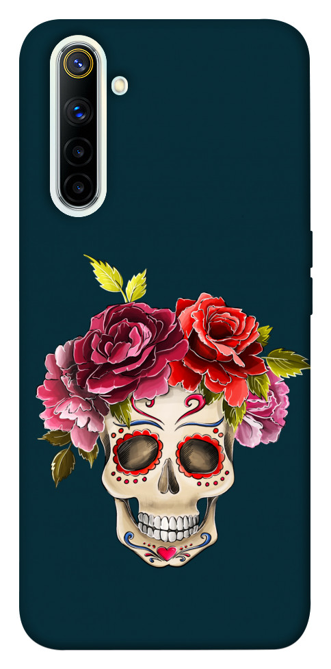 

Чехол Flower skull для Realme 6 1424314