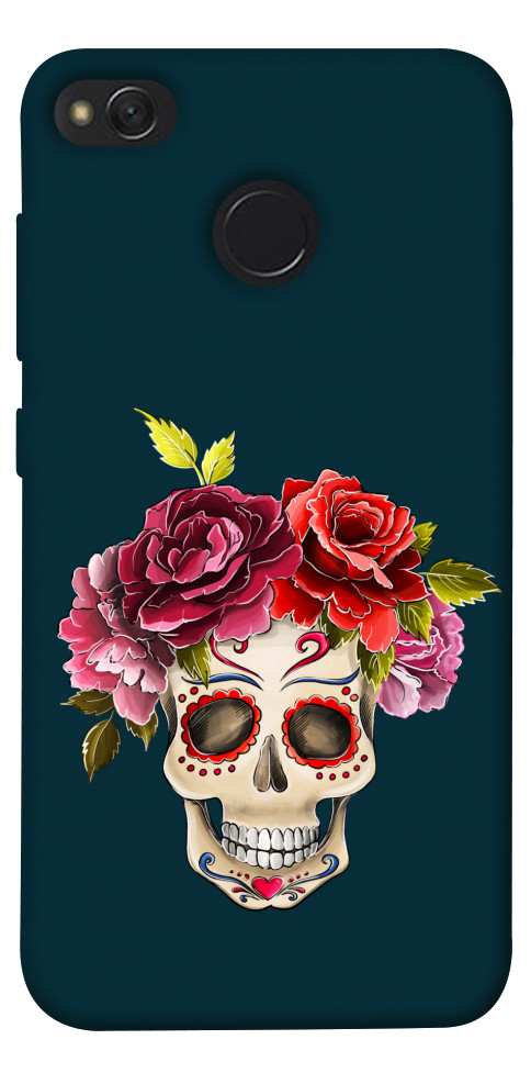 Чохол Flower skull для Xiaomi Redmi 4X