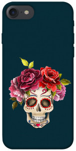 Чохол Flower skull для iPhone 8 (4.7")