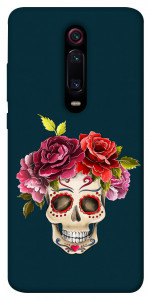Чехол Flower skull для Xiaomi Mi 9T Pro