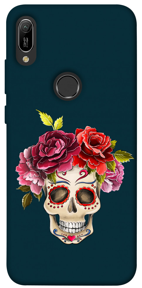

Чохол Flower skull для Huawei Y6 (2019) 1424358