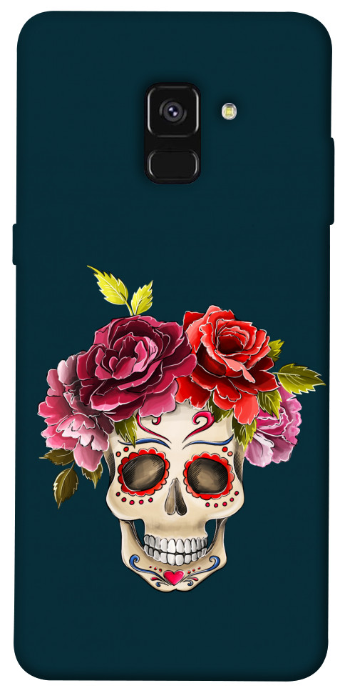 

Чохол Flower skull для Galaxy A8 (2018) 1424362