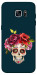 Чохол Flower skull для Galaxy S7 Edge