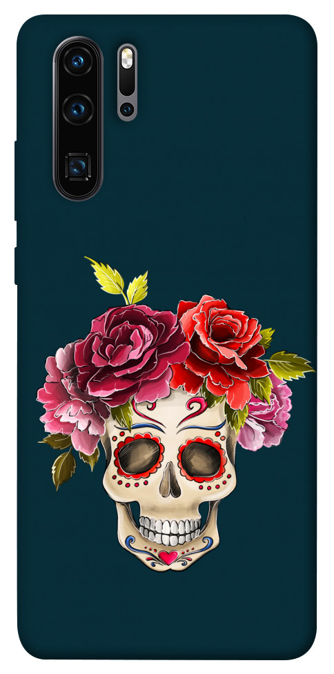 

Чехол Flower skull для Huawei P30 Pro 1424369