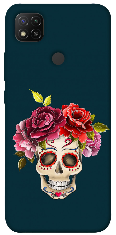 

Чохол Flower skull для Xiaomi Redmi 9C 1424377