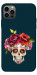 Чехол Flower skull для iPhone 12 Pro