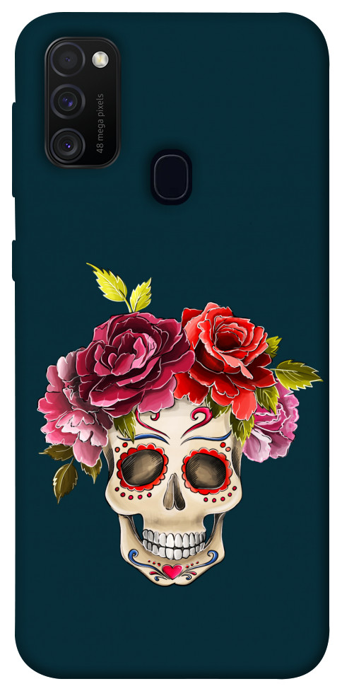 

Чехол Flower skull для Samsung Galaxy M21 1424388