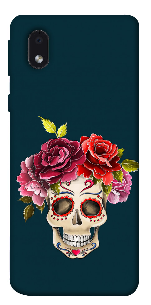

Чехол Flower skull для Samsung Galaxy A01 Core 1424390