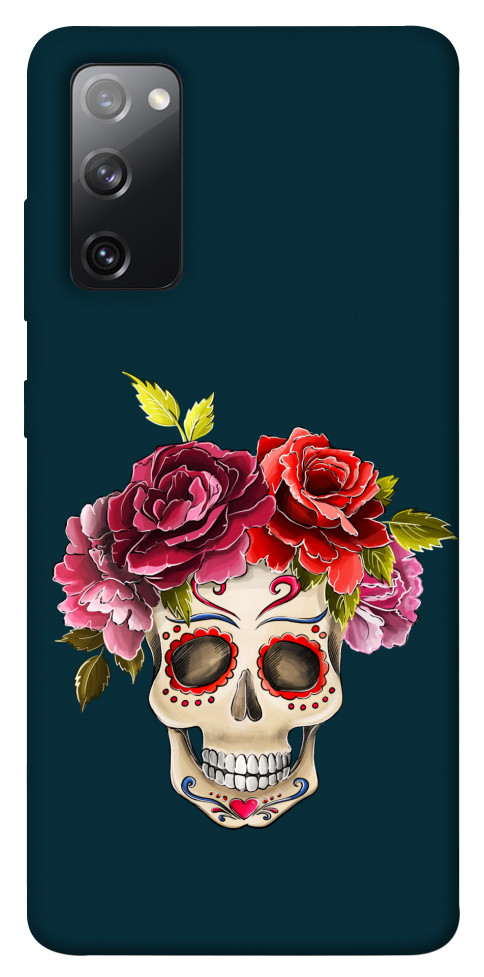 

Чохол Flower skull для Galaxy S20 FE 1424391
