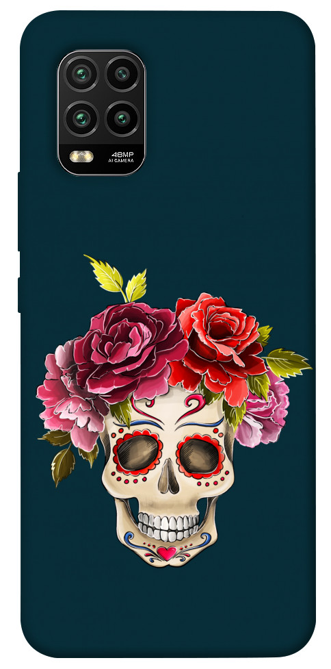

Чохол Flower skull для Xiaomi Mi 10 Lite 1424392