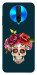 Чохол Flower skull для Xiaomi Redmi K30