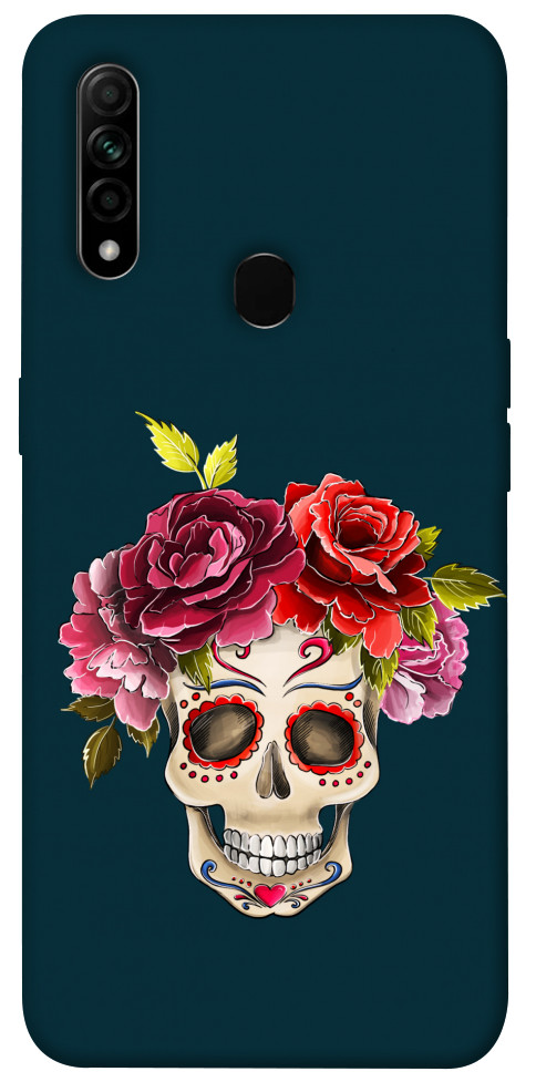 Чехол Flower skull для Oppo A31