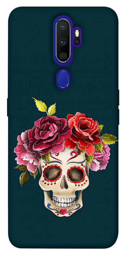 

Чохол Flower skull для Oppo A5 (2020) 1424409