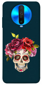 Чохол Flower skull для Xiaomi Poco X2