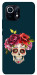 Чехол Flower skull для Xiaomi Mi 11