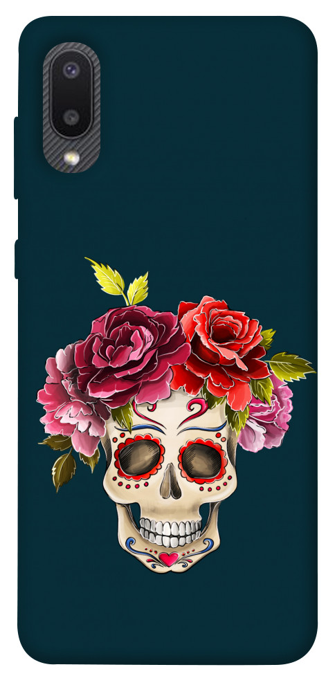

Чехол Flower skull для Galaxy A02 1424424