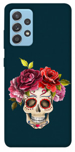 Чехол Flower skull для Samsung Galaxy A52 5G