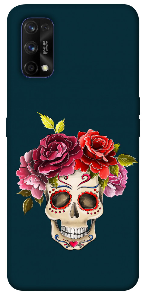 

Чохол Flower skull для Realme 7 Pro 1424432