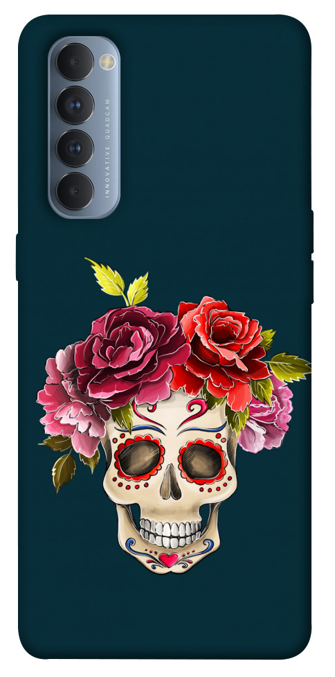 

Чохол Flower skull для Oppo Reno 4 Pro 1424436